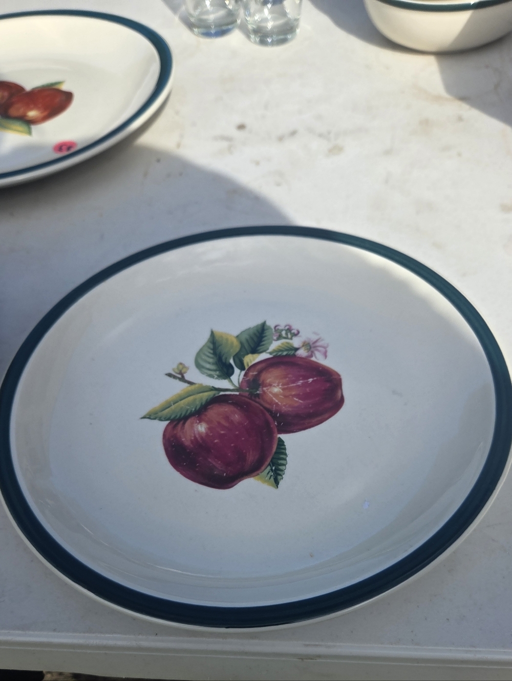 Apples (Casual) by China Pearl Dining Plate
